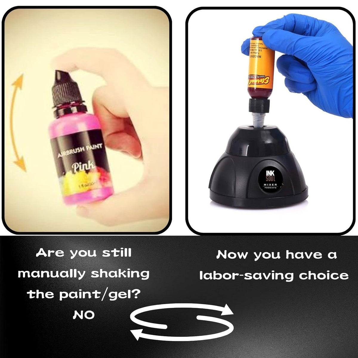 INKSOUL Vortex Mixer for Tattoo Ink-INKSHAKER S100