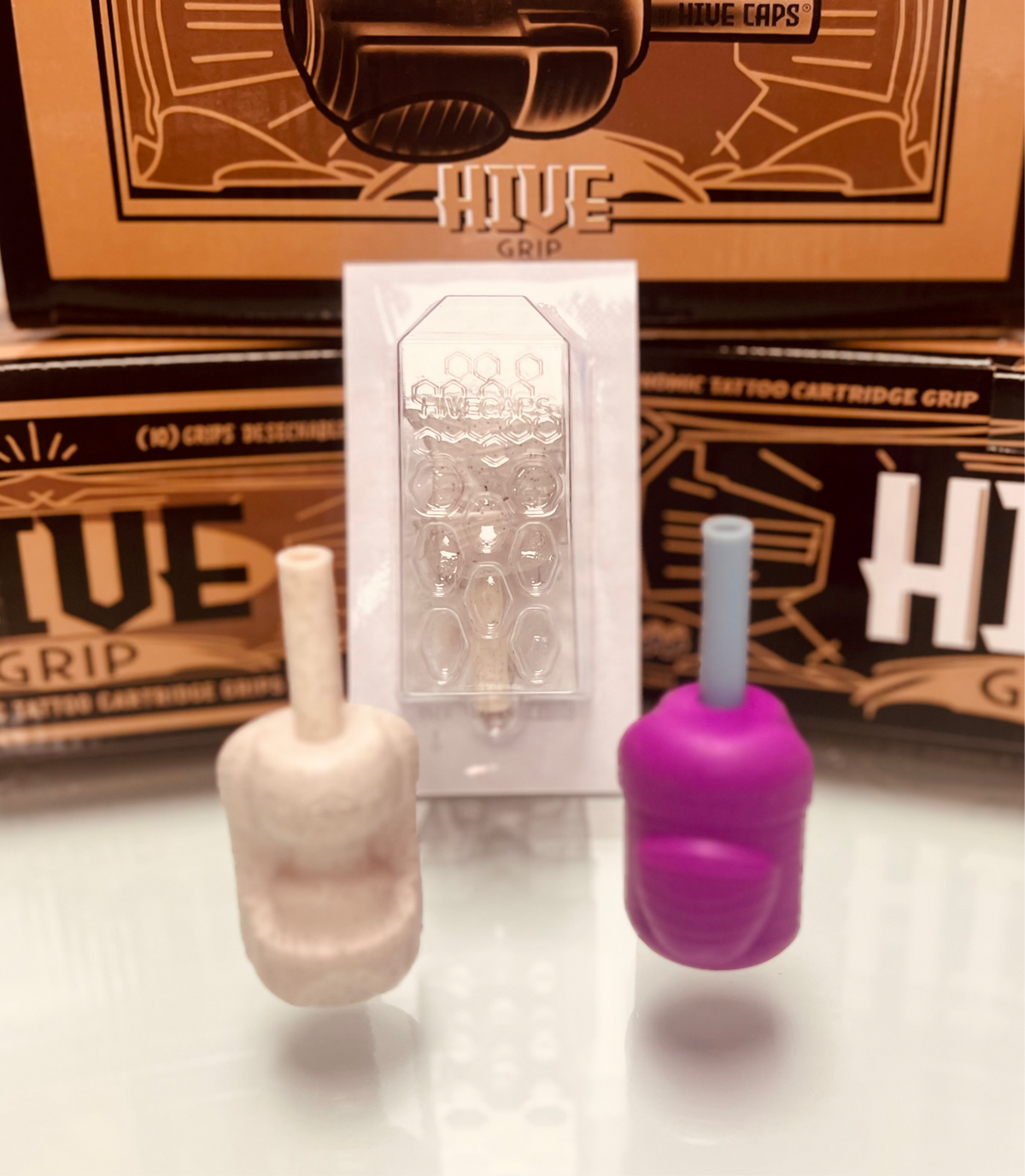 Hive Grip Disposable Needle Cartridge Tubes