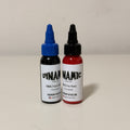 Dynamic Color Tattoo Ink, Triple Black & Fire Red, Exp 10/28 & 08/29